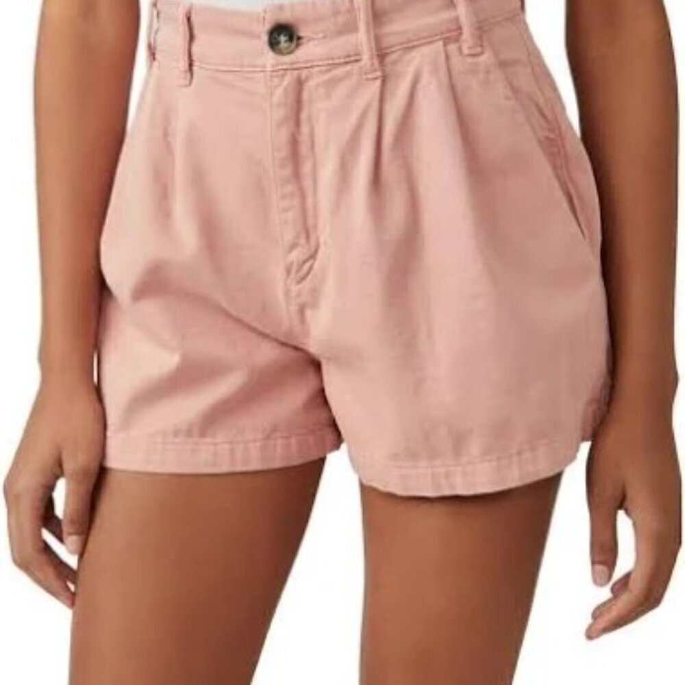 Free People Billie Chino Petal Women's Shorts Size 4 SKU#C24115